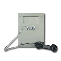 Ceeco SSP-361-D Automatic Dialing Stainless Steel Panel Phone with Mounting Box