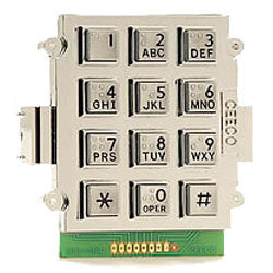 Ceeco 701-110 Alphanumeric Keypad Equipped with Pin Header