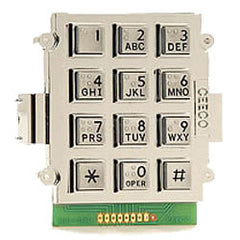 Ceeco 701-110 Alphanumeric Keypad Equipped with Pin Header