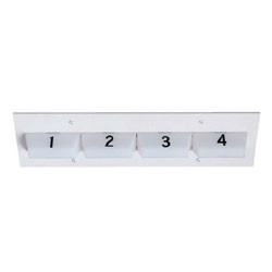 Aiphone NHR-3A-4 4-Zone Indicator Lamp
