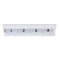 Aiphone NHR-3A-4 4-Zone Indicator Lamp