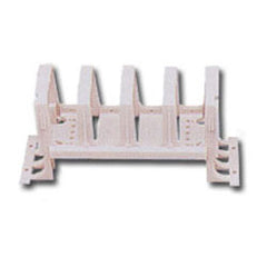 Siemon S110A2RMS Wall Mount S110/S210 Cable Manager with Legs - 2 RMS