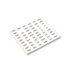 ICC IC107LBL01 Text ID Labels