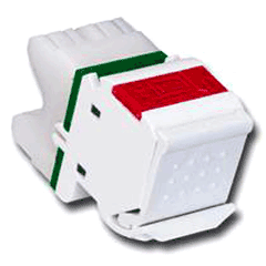 Siemon MX5-02 MAX 5e Angled Module - Cat