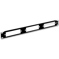 ICC ICFORPP1RM Fiber Optic Blank Patch Panel - 3 Panel/1 RMS