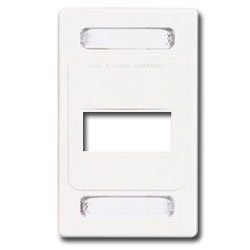 Siemon MX-FP-S-03-02 Single Gang Faceplate for 3 MAX Modules