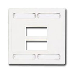 Siemon MX-FP-D-06-02 Double Gang Faceplate for 6 MAX Modules