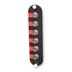 Corning CCH-CP06-25T CCH Connector Panel with 6 Threaded Bulkhead ST Compatible Multimode