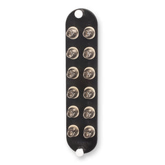 Corning CCH-CP12-X5T CCH Connector Panel with 12 Threaded Bulkhead ST Compatible Adapters, Multimode