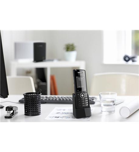 snom M85 Ruggedized DECT Handset with Bluetooth and Alarm Features