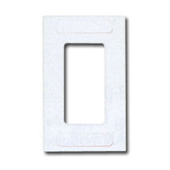 Siemon DR-S-02 Single Gang Plastic Designer Faceplate