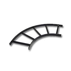 ICC ICCMSLFT90 Ladder Rack Runway 90 Degree Flat Turn, 12" Width