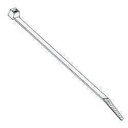 HellermannTyton T18L9M4 8" Standard Cable Ties (Pkg of 1000)