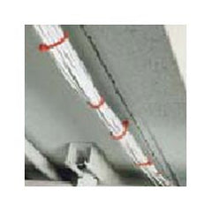 HellermannTyton T50R2HALC2 8" Low Smoke Red Cable Ties (Pkg of 100)