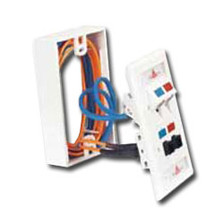 Siemon CT4-RING-100-02 Stand-Off Rings for Single Gang MAX or CT Faceplate (Package of 6)