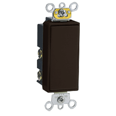 Leviton 5657-2 Decora Plus Rocker Double Throw 15 Amp Quiet Switch