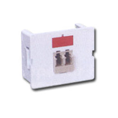 Siemon CT-LC-02 Flat Fiber Adapter CT Coupler with 1 Duplex LC (2 Fibers)