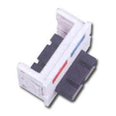 Siemon CT-SC-SC-02 Flat Fiber Adapter CT Coupler with 1 Duplex LC (2 Fibers)