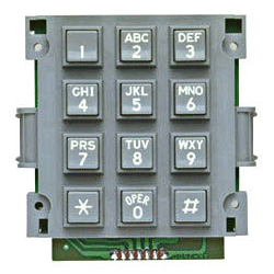 Allen Tel 6185-1 Pushbutton Tone Dial Pad