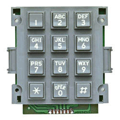 Allen Tel 6185-1 Pushbutton Tone Dial Pad