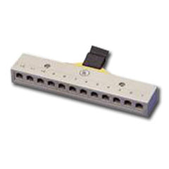 Siemon H50M-12MJ4 Harmonica with Twelve 2-Pair, 8-Position Jacks