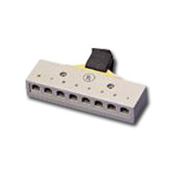 Siemon H50M-8MJ6 Harmonica with Eight 3-Pair, 6-Position Jacks, USOC