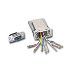 Siemon DB09X-MJ8K DB09 to 8-Position, 8-Conductor Modular RS232 Kit