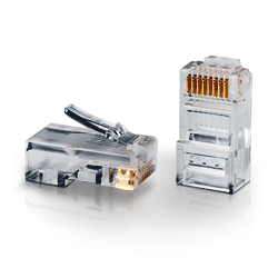 Siemon PS-8-8 8-Position Shielded Modular Plug with 8 Contacts (Compatible & Tyco tools)