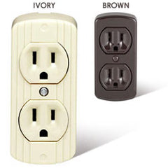 Leviton 91 15 AMP Surface Mount Outlet