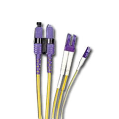 Siemon FJ2-LCLC5L-03AQ LightSystem XGLO 50/125um Multimode Duplex Jumper OFNR