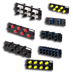 Panduit® FAP6WBUDSC 6-Port Fiber Adapter Panel, SC Duplex Loaded