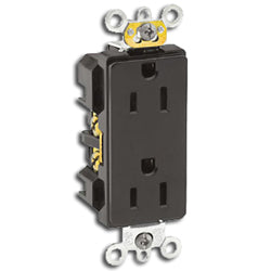 Leviton 16262 Industrial Grade 15A/125V Duplex Decora Receptacle