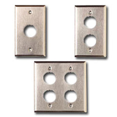 Siemon XFP-S-01-SS Industrial MAX Stainless Steel Faceplates (Package of 20)