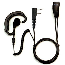 Pryme SPM-300EBIL Medium Duty Lapel Mic for Icom Radios