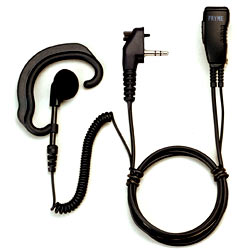 Pryme SPM-304EB Medium Duty Lapel Mic for Maxon Radios