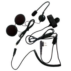 Pryme SPM-803B SPM-800 HIGHWAY Series Medium Duty In-Helmet Microphone for Open Face Helmets Motorola x03 Radios