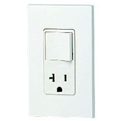 Leviton 5636 20 Amp Decora Combination Receptacle