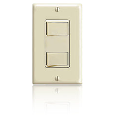 Leviton 1754 Dual Rocker Combination Switch