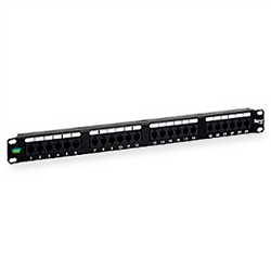 ICC ICMPP024U6 USOC Patch Panel, 6 Position- Conductor, 24 Port/1 RMS