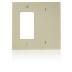 Leviton 80608 Midway Size Smooth Plastic Wallplates