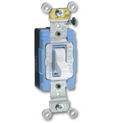 Leviton 1102-2 Side Wired Double-Pole Toggle 240/277V AC Quiet Switch