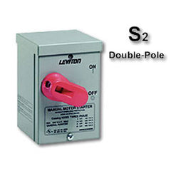 Leviton N3302 Double-Pole 3R Enclosure Manual Motor Starting Switch