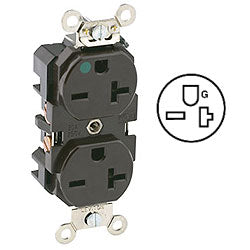 Leviton 8400 Back and Side Wired Duplex Receptacle