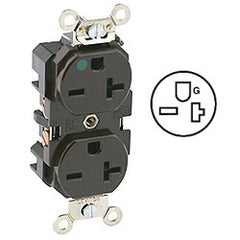 Leviton 8400 Back and Side Wired Duplex Receptacle