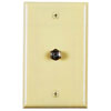 Allen Tel CT103F Plastic Flush Wall Plates with F-81 3/4" fitting