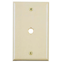 Allen Tel CT103 Plastic Flush Wall Plates with 3/8" Hole for F-Connectors