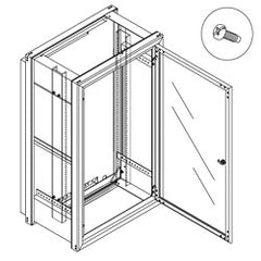 Chatsworth Products 11680 Wall Mount Cabinet 14" Depth