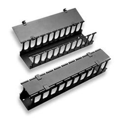 Chatsworth Products 30339 Universal Horizontal Cable Manager Single-Sided Deep Panel 6.26"D x 1 RMU