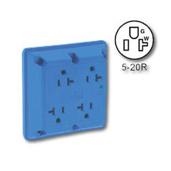 Leviton 5490 Surge Protective Four-In-One 2-Pole 3-Wire Grounding 20A/125V Receptacle