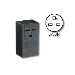 Leviton 5376 Surface 30Amp 250V 2-Pole 3-Wire Grounding